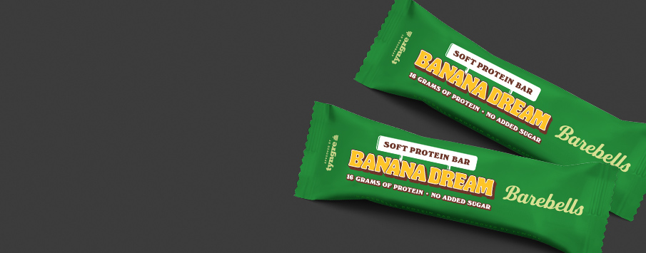 Barebells. Finnes i flere ulike smaker